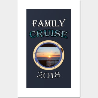 Family Cruise Shirt, 2018 Matching Vacation Shirt & Other Souvenir Gifts Posters and Art